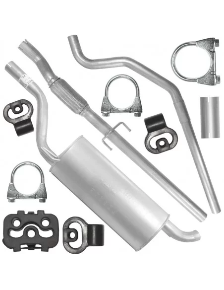 Zestaw tłumików Fiat Grande Punto 199 09.2005-12.2015 1.3 MJTD Hatchback