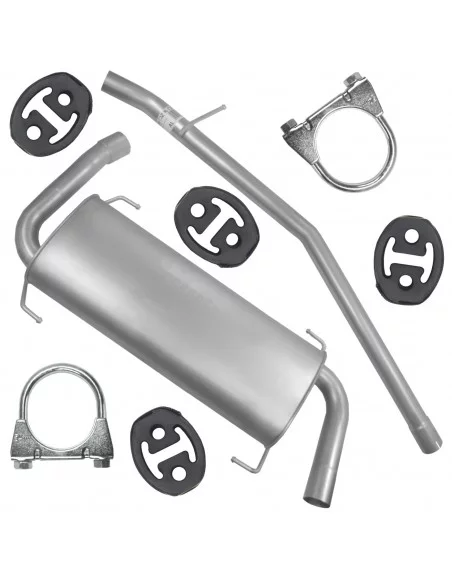 Zestaw tłumików Fiat Ducato III 3 250 04.2006-09.2019 2.3 D 3.0 D Bus Van