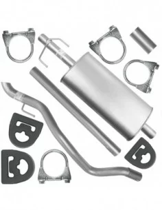 Zestaw tłumików Mercedes Sprinter I 1 04.2000-05.2006 2.2 CDI Furgon Minibus LWB 3550 mm