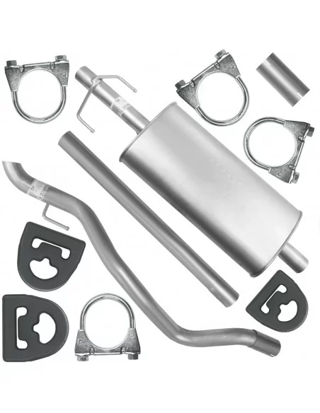 Zestaw tłumików Mercedes Sprinter I 1 04.2000-05.2006 2.2 CDI Furgon Minibus LWB 3550 mm