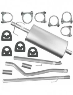 Zestaw tłumików Mercedes Sprinter I 1 04.2000-05.2006 2.2 CDI Furgon Minibus XLWB 4025 mm