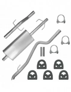 Zestaw tłumików Mercedes Sprinter I 1 04.2000-05.2006 2.7 CDI Furgon Minibus SWB 3000 mm