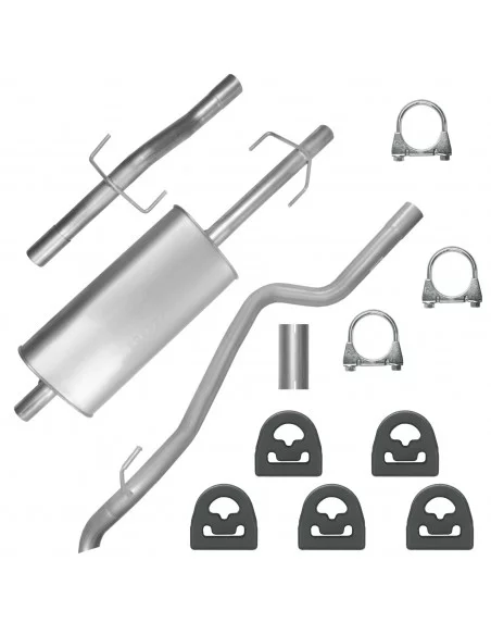 Zestaw tłumików Mercedes Sprinter I 1 04.2000-05.2006 2.7 CDI Furgon Minibus SWB 3000 mm