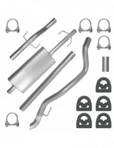 Zestaw tłumików Mercedes Sprinter I 1 04.2000-05.2006 2.7 CDI Furgon Minibus LWB 3550 mm