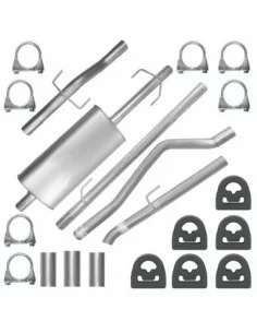 Zestaw tłumików Mercedes Sprinter I 1 04.2000-05.2006 2.7 CDI Furgon Minibus XLWB 4025 mm