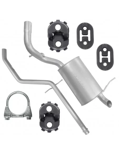 Zestaw tłumików Peugeot 407 03.2004-02.2011 1.6 HDI 2.0 HDI Sedan Kombi