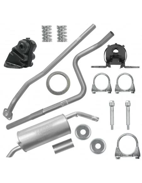 Zestaw tłumików Peugeot 207 02.2006-12.2008 1.4i Hatchback