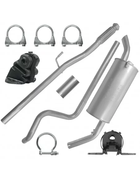 Zestaw tłumików Peugeot 207 02.2006-12.2008 1.4 HDI Hatchback