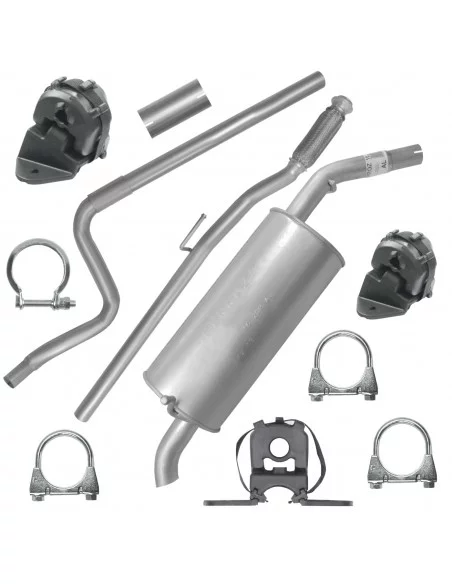 Zestaw tłumików Peugeot 207 04.2008-12.2015 1.4 HDI Hatchback