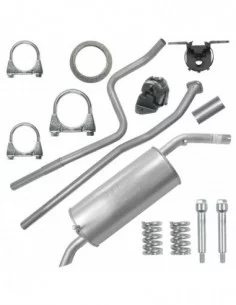 Zestaw tłumików Peugeot 207 04.2008-12.2015 1.4i Hatchback Kombi