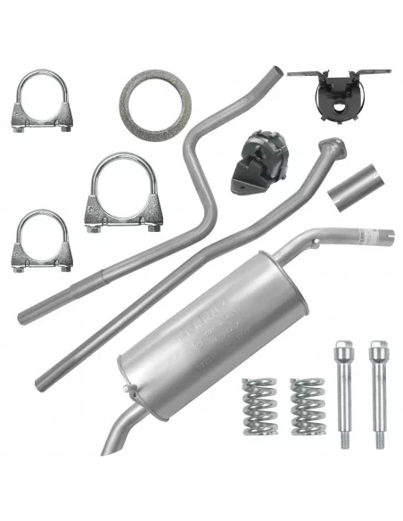 Zestaw tłumików Peugeot 207 04.2008-12.2015 1.4i Hatchback Kombi