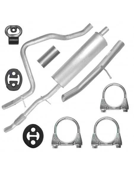 Zestaw tłumików Citroen Nemo 08.2008-12.2017 1.3 HDI Furgon Kombivan