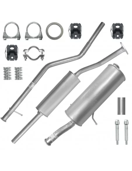 Zestaw tłumików Citroen Xsara Picasso 12.1999-06.2012 1.6i Hatchback