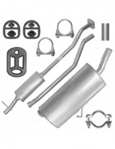 Zestaw tłumików Citroen C2 07.2003-09.2012 1.6i Hatchback