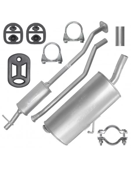 Zestaw tłumików Citroen C2 07.2003-09.2012 1.6i Hatchback