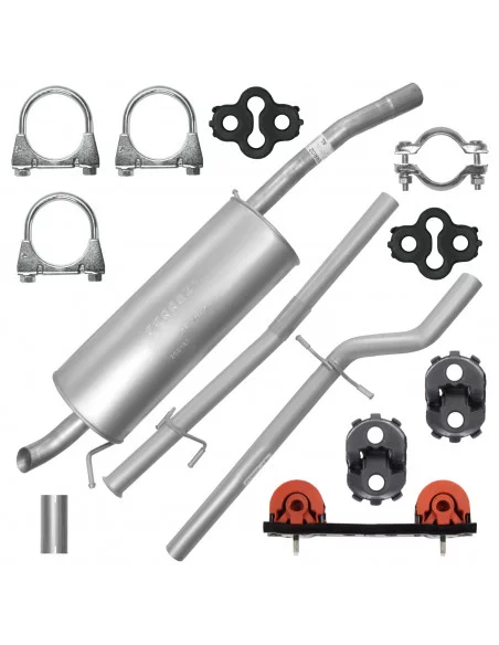 Zestaw tłumików Citroen C5 I 1 DC DE 03.2001-02.2008 1.6 HDI Kombi Sedan