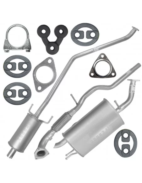 Zestaw tłumików Chevrolet Spark III 3 M300 03.2010-12.2015 1.0i Hatchback