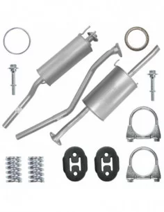 Zestaw tłumików Honda Civic VII 12.2000-12.2006 1.4i 1.6i Sedan