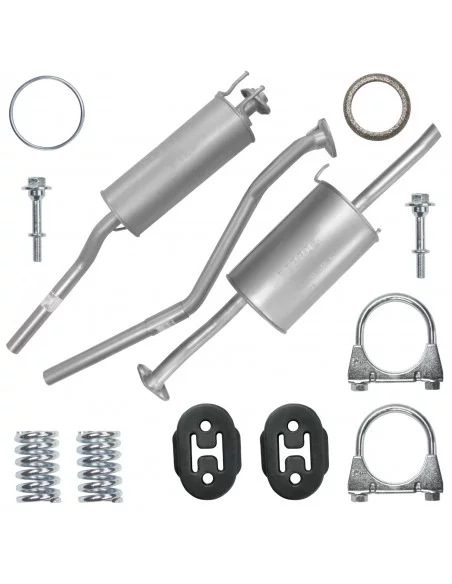 Zestaw tłumików Honda Civic VII 12.2000-12.2006 1.4i 1.6i Sedan