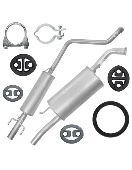 Zestaw tłumików Toyota Yaris Verso P2 08.1999-09.2005 1.3i Hatchback