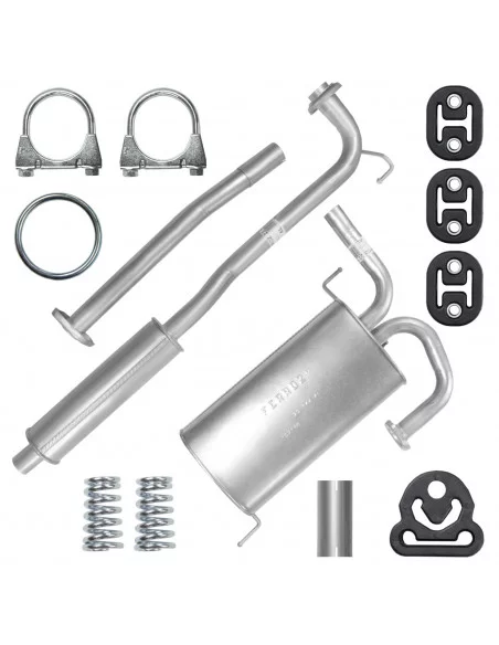 Zestaw tłumików Nissan X-Trail 1 I T30 06.2001-03.2007 2.2 DI Hatchback