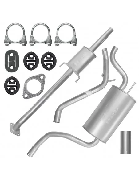 Zestaw tłumików Kia Ceed I 1 ED 12.2006-12.2012 1.4i 1.6i Hatchback Kombi