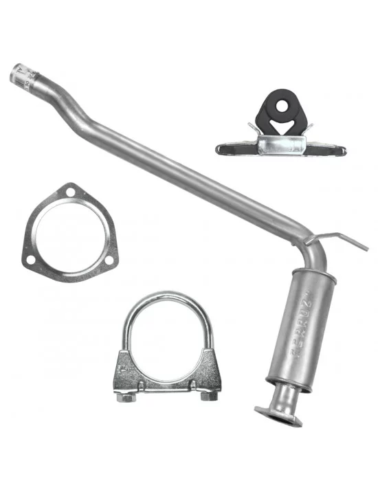 Tłumik środkowy Volkswagen Transporter T4 IV 01.1996-09.2003 1.9 TDI 2.4 D 2.5 TDI Furgon/Skrzynia SWB (2920 mm) i LWB (3320 mm)