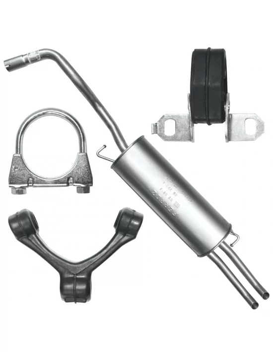 Tłumik końcowy Volkswagen Bora 10.1998-06.2005 1.4i 1.6i 1.9 SDI Sedan Kombi Variant