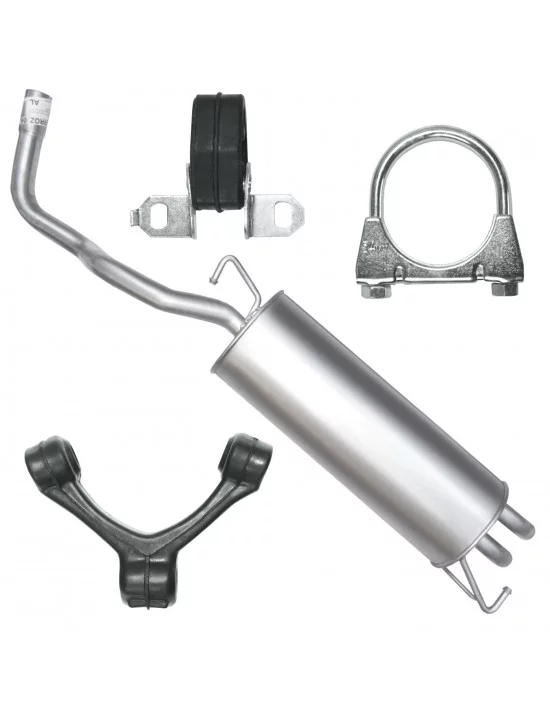 Tłumik końcowy Seat Leon I 1 1M 11.1999-12.2005 1.6i 1.9 SDI Hatchback