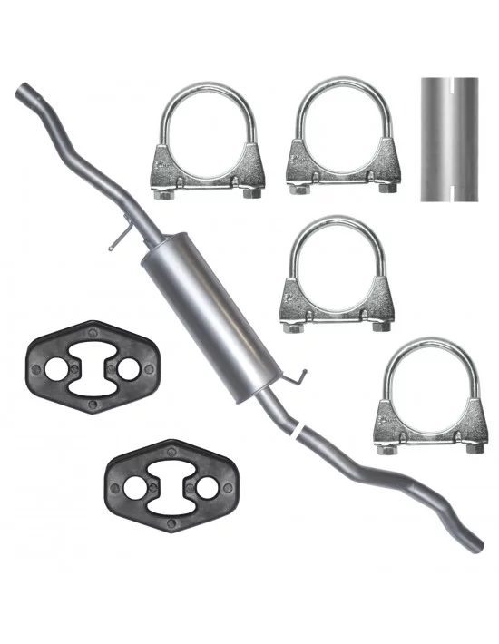 Tłumik środkowy Seat Alhambra 1 I 01.1998-03.2010 1.9 TDI 2.0 TDI