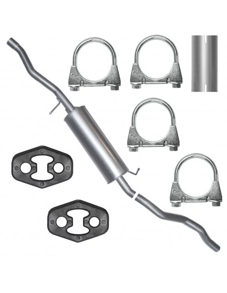 Tłumik środkowy Seat Alhambra 1 I 01.1998-03.2010 1.9 TDI 2.0 TDI