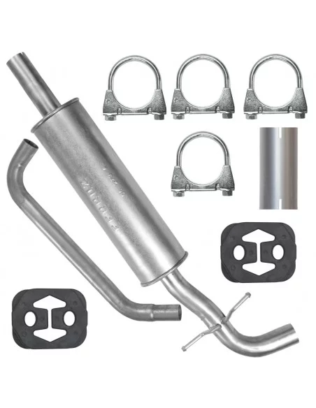 Tłumik środkowy Volkswagen Golf Plus 5 V 12.2004-01.2014 1.4i Hatchback