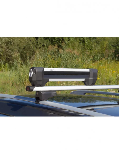 Aluminiowy uchwyt na narty lub snowboard HAKR