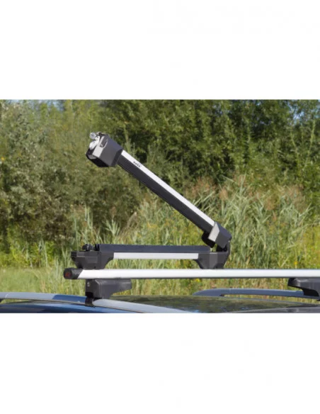 Aluminiowy uchwyt na narty lub snowboard HAKR