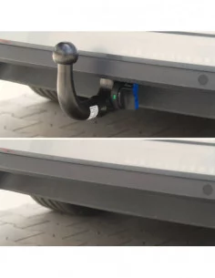 Hak holowniczy wypinany pionowo do Skoda Fabia 2