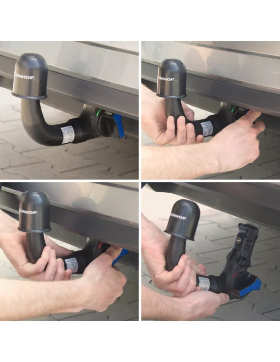 Hak holowniczy wypinany pionowo do Citroen Berlingo