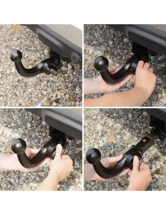 Hak holowniczy wypinany poziomo do Toyota Yaris