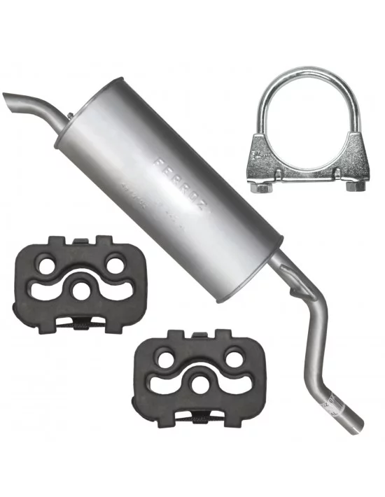 Tłumik końcowy Opel Corsa D 07.2006-12.2014 1.2i 16V Hatchback