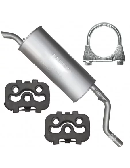 Tłumik końcowy Opel Corsa D 07.2006-12.2014 1.2i 16V Hatchback