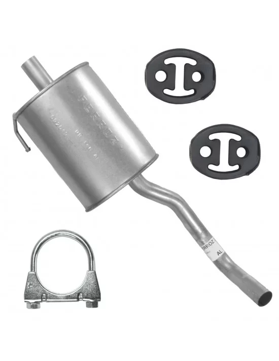 Tłumik końcowy Fiat 500C 10.2007-05.2010 1.2i Cabrio