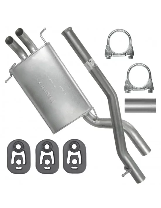 Tłumik końcowy Mercedes C-Klasa C 200 C 220 W203 T203 S203 10.2000-02.2007 2.2 Cdi TD Sedan Kombi