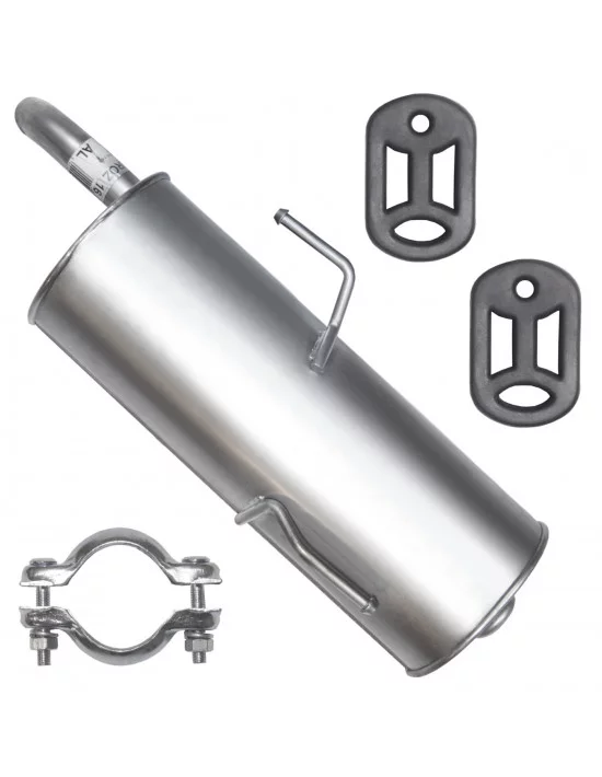 Tłumik końcowy Peugeot 206 01.1998-12.2009 1.1i 1.4i 1.4i 16V 1.6i 16V Hatchback