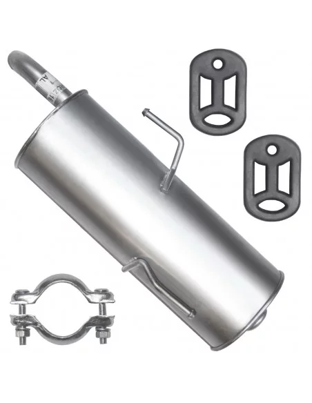 Tłumik końcowy Peugeot 206 CC 01.1998-12.2009 1.6i 16V Cabrio