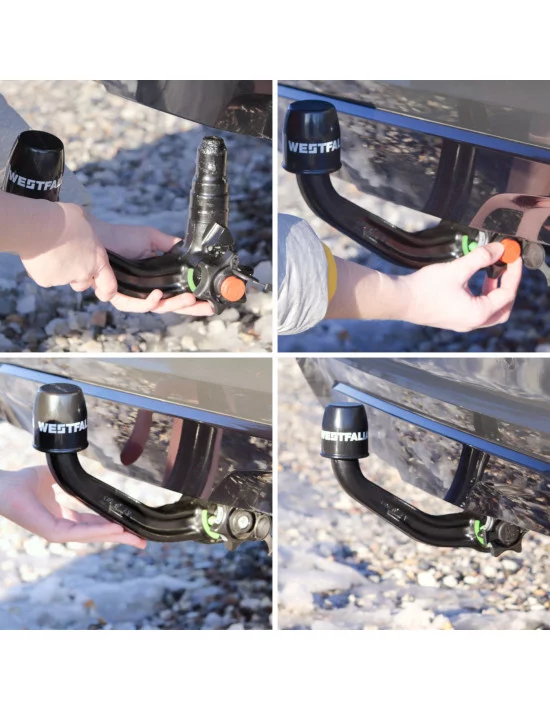 Hak holowniczy wypinany pionowo do Jeep Wrangler