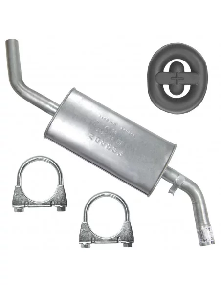 Tłumik środkowy Volkswagen Transporter T4 IV 09.1990-12.1995 2.0i 2.5i 1.9 D 2.4 D Furgon/Skrzynia SWB (2920 mm)