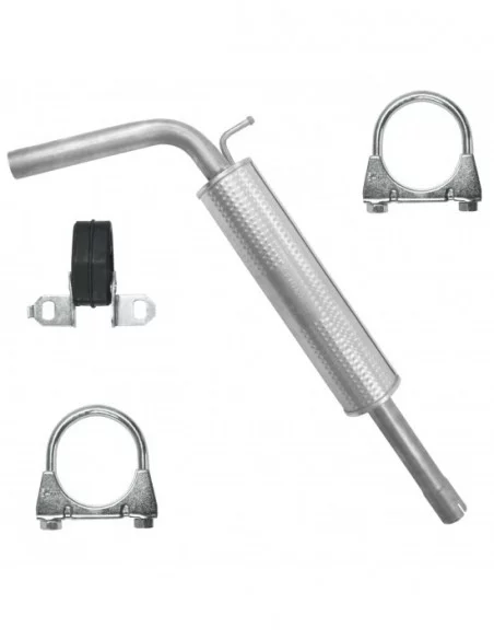 Tłumik środkowy Volkswagen Polo IV 1.4 Hatchback