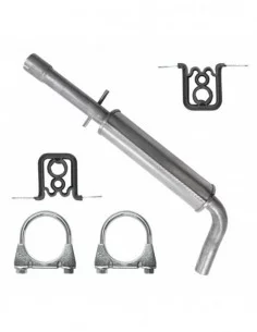 Tłumik środkowy Skoda Octavia I 1.8 2.0 Hatchback Kombi