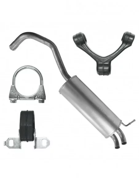 Tłumik końcowy Skoda Fabia I 1.4 TDI 1.9 SDI 1.9 TDI 2.0 Hatchback Sedan