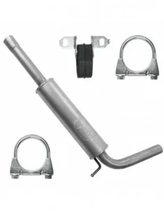 Tłumik środkowy Volkswagen Polo IV 1.9 SDI 1.9 TDI Hatchback