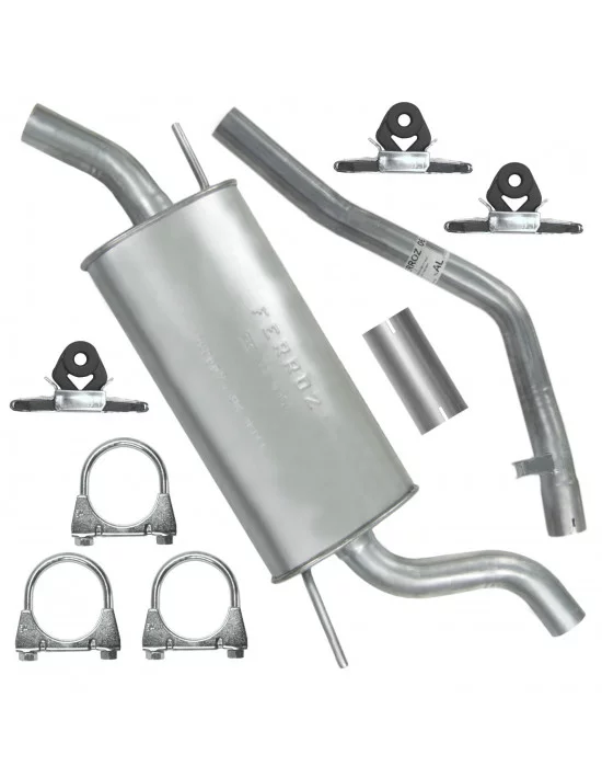 Tłumik końcowy Volkswagen Transporter T4 IV 09.1990-12.1995 2.0i 2.5i 1.9 D 1.9 TDI 2.4 D Furgon SWB (2920 mm)